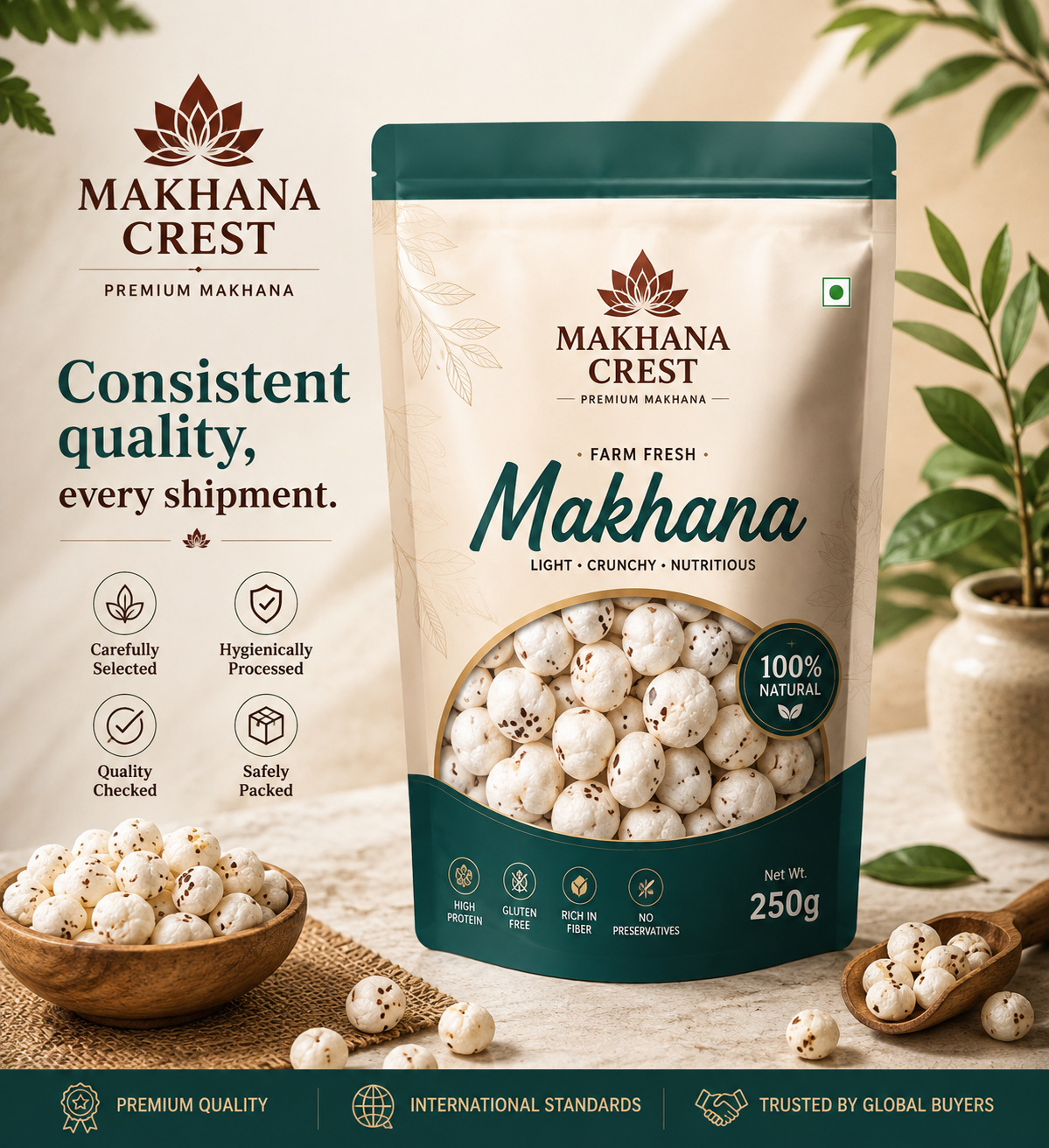 Premium Indian Makhana pack