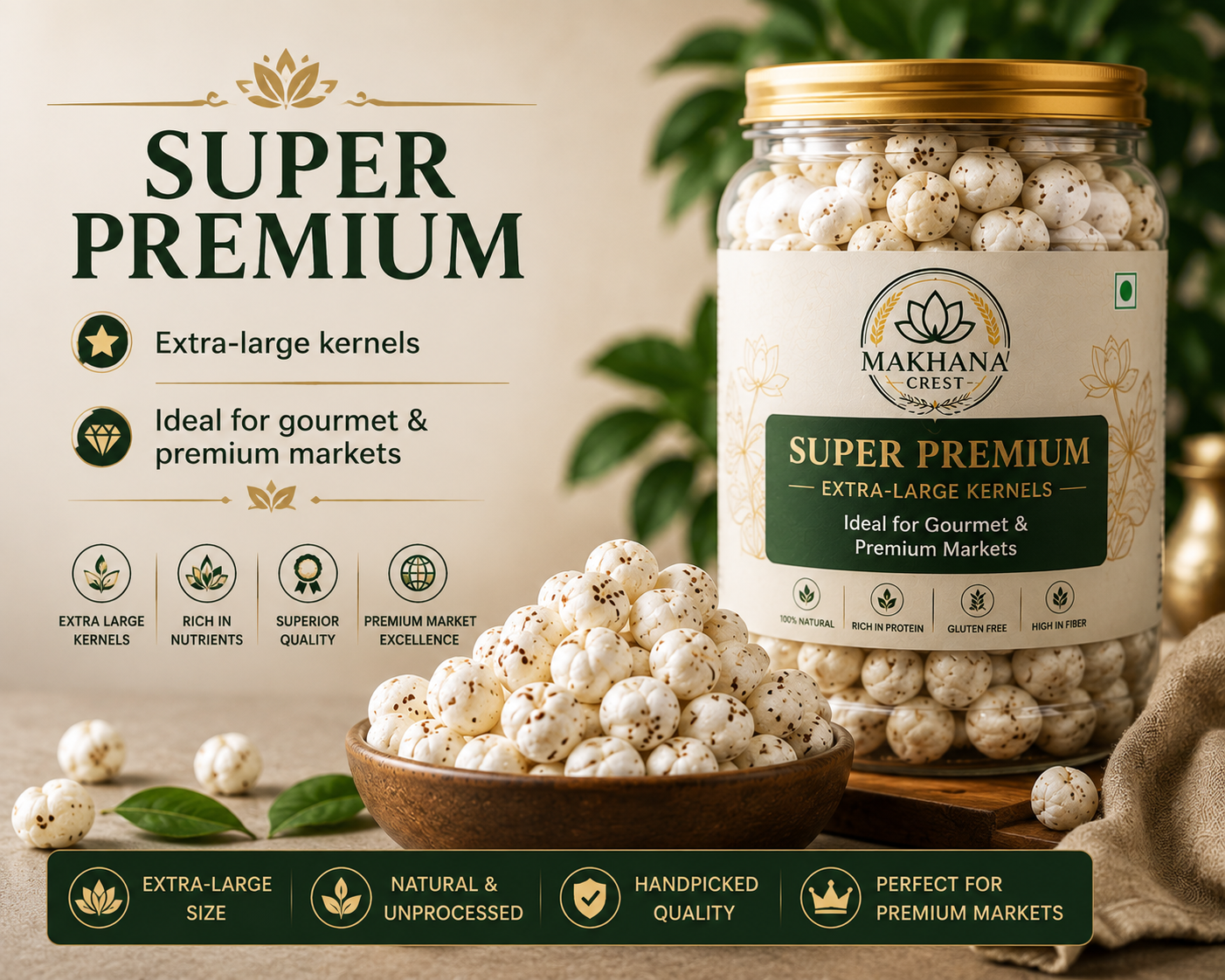 7 Suta Super Premium Makhana